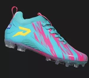 KOOL-AID SHARKLEBERRY FIN FOOTBALL CLEATS QUANTUM SPEED BY PHENOM ELITE SIZE 14 - Picture 1 of 6
