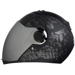 Casco facial completo Steelbird SBA-2 resistencia para bicicleta en acabado mate gris - Imagen 1 de 7