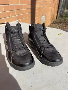 NIKE AIR JORDAN OL' SCHOOL III MENS 10.5 BASKETBALL SHOES BLACK ATHLETIC 2009 - Picture 1 of 8