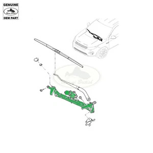LAND ROVER WIPER MOTOR AND MECHANISM DISCOVERY SPORT 15-19 LR058845 OEM - Picture 1 of 1