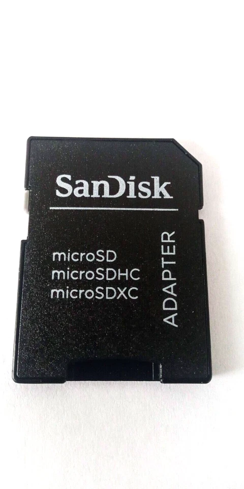 Speicherkarten Adapter von Micro SD auf SD - SanDisk - unbenutzt !!! - Bild 1 von 1