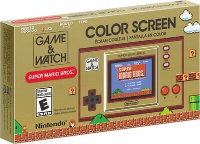Super Mario Bros Game And Watch 35th Anniversary Nintendo Handheld Game & Watch