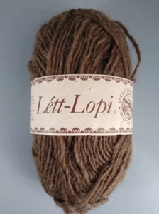 LETTLOPI Wool Yarn Brown 0053 Made in Iceland NEW - Picture 1 of 5