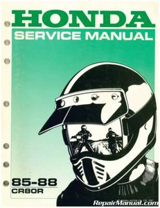 Used 1985-1988 Honda CR80R Motorcycle Service Manual - Picture 1 of 1
