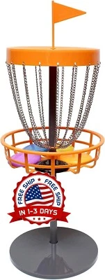 Cestas de golf de disco portátiles para cuerpo de plástico interior y exterior - Image 1 of 4