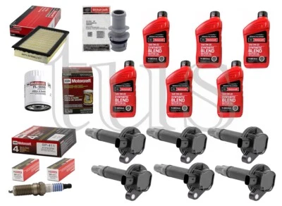 Kit de puesta a punto Ford Edge 2009-2010 3,5 L V6 bobina de encendido DG520 SP411 FA1884 5W20 Foto 1 de 4