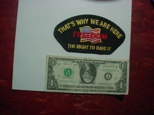 Patch - FREEDOM Mlitary - Picture 1 of 1