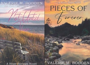 - Lot 2 Valerie M Bodden Books, Not Until Then & Pieces of Forever - Picture 1 of 4