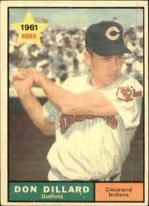 1961 Topps Baseball Card #172 Don Dillard - VG-EX