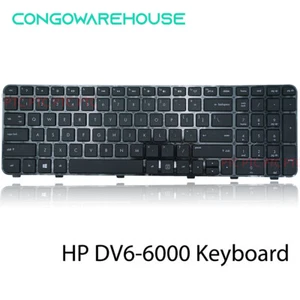 NEW Keyboard for HP PAVILLION DV6-6000 DV6-6100 DV6-6B00 DV6-6C00 laptop - Picture 1 of 4