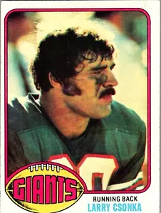 1976 Topps #437 Larry Csonka - Foto 1 di 2