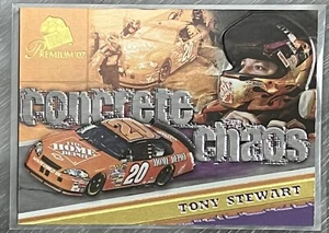 2007 Press Pass Premium "Concrete Chaos" 🏎 #4 TONY STEWART 🏁 NASCAR 🏁 - Picture 1 of 2