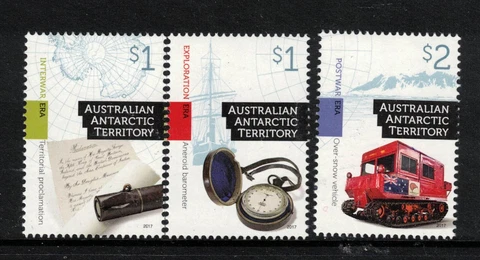 AAT, 2017 CULTURAL HERITAGE 3 MNH Cover