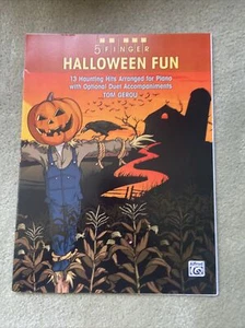 5 Finger Halloween Fun: 13 Haunting Hits Arranged for Piano with Optional Duet - Picture 1 of 3