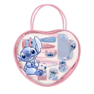 Disney Stitch 11 tlg. Kinder Haarstyling Set Kamm Haarspange Haargummis - Bild 1 von 4