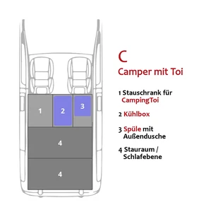 VariVan Kombi Ausbau Modell C - Bild 1 von 5