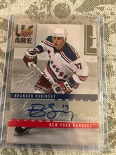 2008-09 Upper Deck Signature Sensations #SS2BD Brandon Dubinsky home (ref 8165)