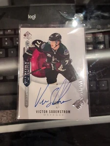 2020-21 SP Authentic - Future Watch Auto FWA #168 Victor Soderstrom /999 (RC) - Picture 1 of 3