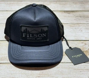 FILSON MESH HARVESTER CAP DARK NAVY/SCENIC OS NWT - Picture 1 of 4
