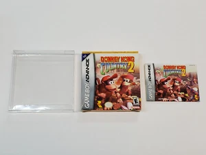 Donkey Kong Country 2 Authentic GBA Game Boy Advance Box & Manual Only * - Bild 1 von 24