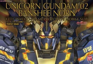 Unicorn Gundam Unit2 Banshee Norn Model Kit PG 1/60 Gundam UC BANDAI - Picture 1 of 6