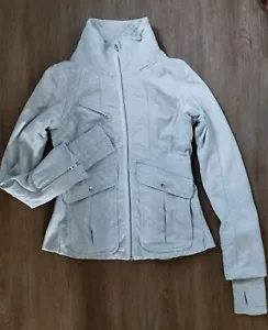 Lululemon Damen Übergangsjacke, grau Gr. D 34-36 - Bild 1 von 8