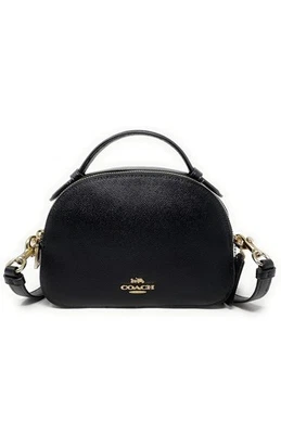 Coach Mini Serena Satchel Schwarz Neu Mit Etikett - Bild 1 von 4