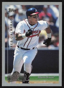 1999 Topps Opening Day Andres Galarraga #2 Atlanta Braves - Picture 1 of 2