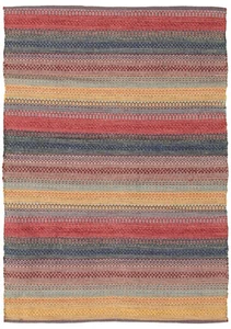 Vintage Hand Woven Turkish Carpet 4'0" x 5'9" Traditional Wool Kilim Rug - Picture 1 of 9