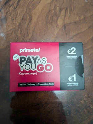 Primetel Simcard - Cyprus +357 - Image 1 of 2