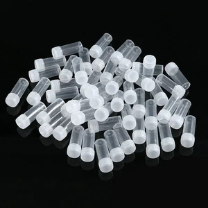 50Pcs Screw Cap Test Tubes for Office School Chemistry Supplies - Picture 1 of 12