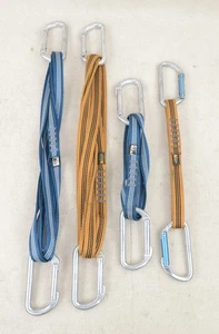 Alpine Quickdraw Slings - REI - 120, 60, 23cm Alpine Kletterausrüstung 4 Stück - Bild 1 von 5