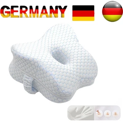 Orthopädisches Kissen zwischen den Beinen Knie für Schlaftrenner + Bezug DE - Bild 1 von 4