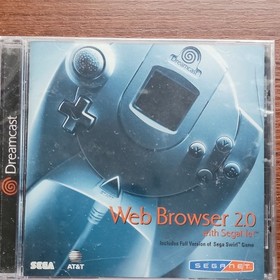 SEGA Web Browser 2.0 SegaNet Sega Dreamcast NTSC-U/C Manual Included