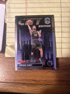 2023-24 Panini Nba Hoops Premium Stock - City Edition Stephen Curry #30 - Bild 1 von 2