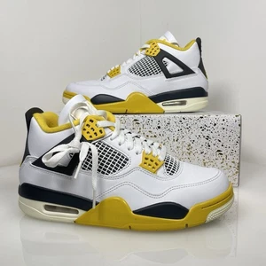 Air Jordan 4 Retro Vivid Sulfur - Women's 9.5 Men's 8 AQ9129-101 - Picture 1 of 8