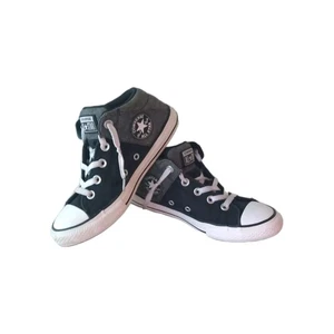 Converse Junior Gr. 3 Chuck Taylor All Star Axel Cushion Mid Sneaker schwarz grau - Bild 1 von 12