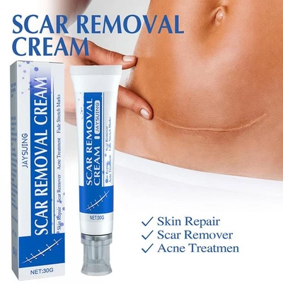 1~3X SCAR REMOVAL CREAM SkinRepair Scar Remover,Fade Mark Acne,Treatment N3X5 - Image 1 of 4