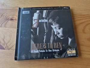 Japan Jazz CD Neu in OVP Jacintha Here 's To Ben A Vocal Tribute To Ben Webster - Bild 1 von 4