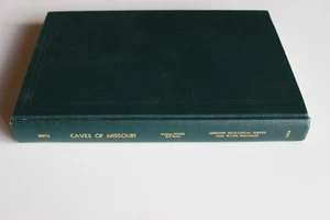 Caves of Missouri by J. Harlen Bretz Vol. XXXIX Second Series 1956 HB Ex-Library - Picture 1 of 10