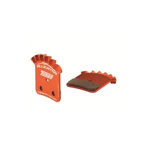 pastiglie turbo cooling semi-metalliche shimano saint / zee / mt520 ALLIGATOR fr - Foto 1 di 1