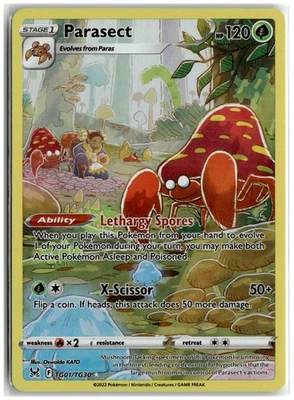 SWSH11: Lost Origin Trainer Gallery #TG01/TG30 Parasect R12234 - Image 1 of 2