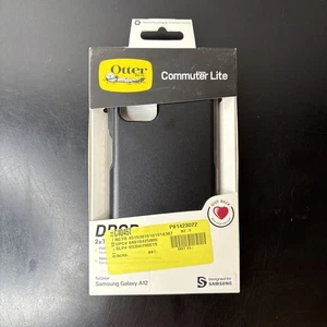 CUSTODIA OTTERBOX COMMUTER SERIE LITE PER SAMSUNG GALAXY A12 NERA NUOVA CON SCATOLA - Foto 1 di 2