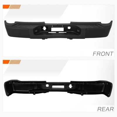 Fit For Chevy Silverado/GMC Sierra 2500HD/3500HD 2007-2010 Rear Step Bumper Blac Foto 1 de 4
