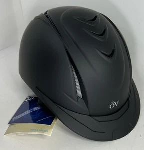 Ovation Deluxe Schooler Helmet Size M/L (57-61)-Black- New With Box- - Picture 1 of 21