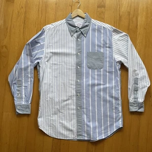 NWOT Brooks Brothers Blue Fun Shirt Button Down M Madison 16-34 MSRP $140 - Picture 1 of 10