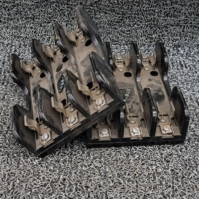 Lote de 2 portafusibles Taylor 60323 30A 600V 3 polos Foto 1 de 4