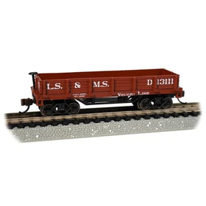15455 Bachmann HO Gauge Old-Time Gondola - Lake Shore & Michigan Southern - Picture 1 of 1