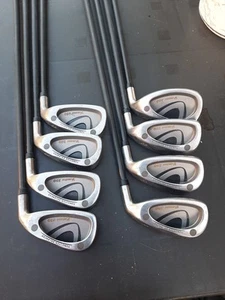 Yonex HGS 3000 V-mass 250 Golf Club Irons Set Graphite Shaft Regular 4 - SW - Picture 1 of 6