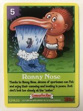Garbage Pail Kids 2005 Topps Trading Card Game Card Ronny Nose 5 GPK33